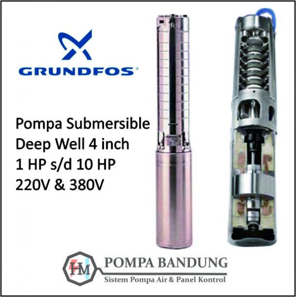 Pompa Submersible GRUNDFOS SP 4″ – Toko Pompa Bandung